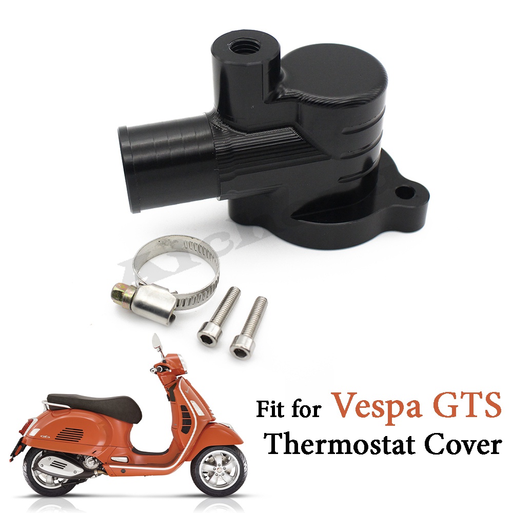 ฝาครอบเทอร์โมสตัท-อะไหล่เครื่องยนต์รถจักรยานยนต์-อลูมิเนียม-สําหรับ-vespa-gts-gtv-scooter