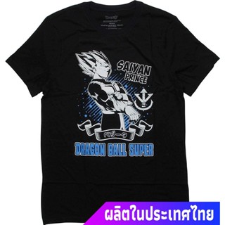 GOOD YF เสื้อยืดแขนสั้นเสื้อยืดสีพื้นผู้ชาย Dragon Ball Z Goku Super Saiyan Prince T-Shirt sale Dragon Ball ดราก้อนบอลS-