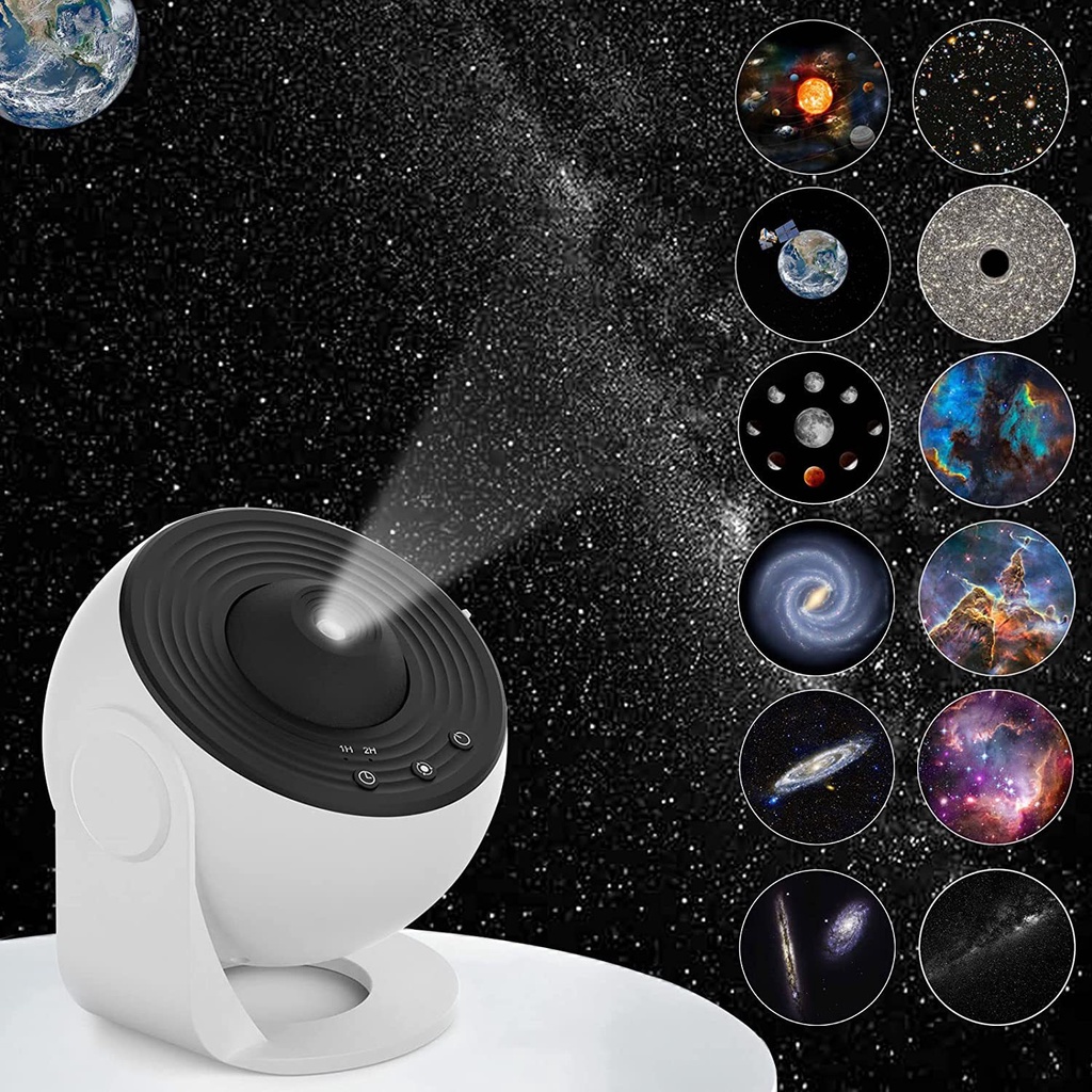 หมุน-usb-led-galaxy-projector-starry-sky-night-โคมไฟโปรเจคเตอร์-night-light-aurora-star-projector-ห้องนอน-full-coverage-flower