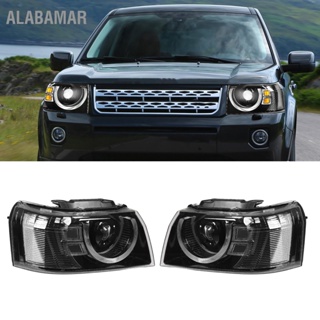 ALABAMAR การเปลี่ยนไฟหน้าแบบ LED แบบเต็มลำแสงคู่สำหรับ Land Rover Freelander 2 L359 2007-2015
