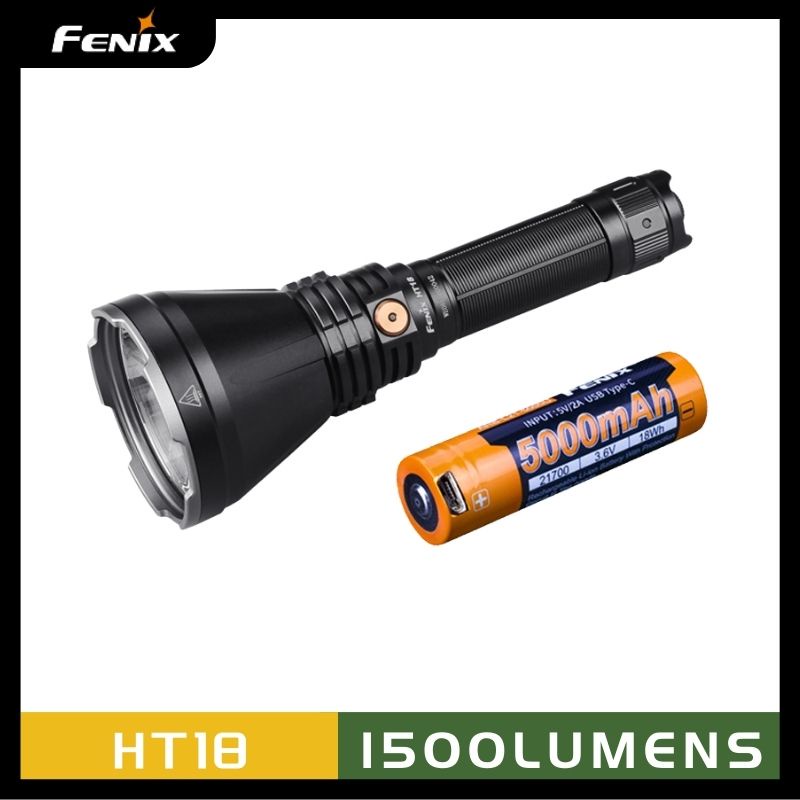 fenix-ht18-ไฟฉาย-1500-ลูเมนส์-type-c-แบบชาร์จไฟได้-รวมแบตเตอรี่-5000mah