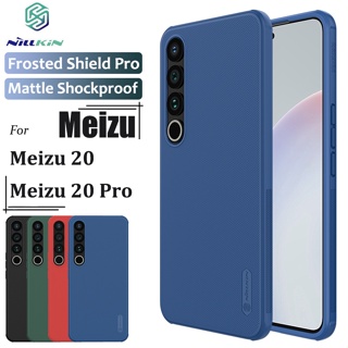 Nillkin For Meizu 20 Pro 5G เคส Frosted Shield Pro เคส TPU PC กันกระแทก หรูหรา ดํา น้ําเงิน แดง เคสโทรศัพท์
