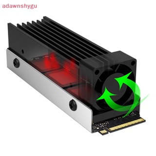 Adagu M.2 SSD PCI-E NVMe ฮีทซิงค์ระบายความร้อนฮาร์ดดิสก์โซลิดสเตท M2 2280 TH