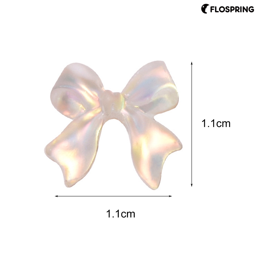 flospring-ริบบิ้นกลิตเตอร์-รูปโบว์-3d-สําหรับตกแต่งเล็บ-10-ชิ้น-ต่อชุด