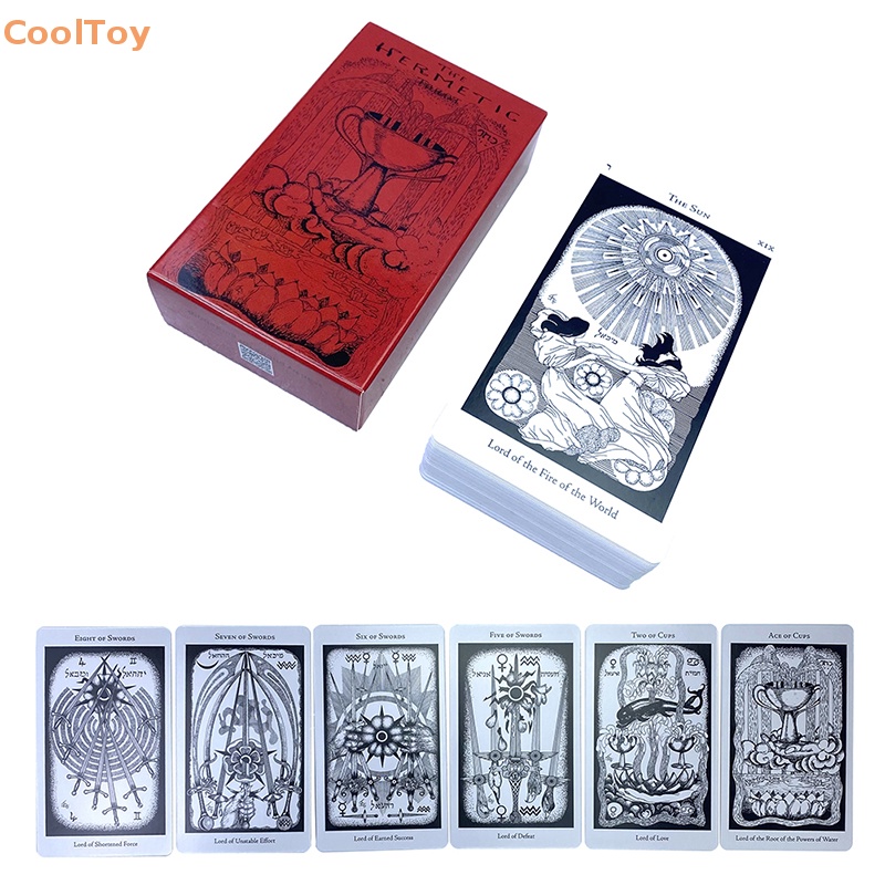 cooltoy-ไพ่ทาโรต์-ไพ่ทาโรต์-เกมกระดาน-สําหรับครอบครัว-ผู้เริ่มต้น
