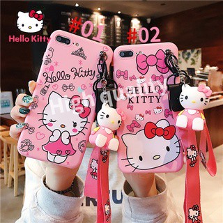 เคสนิ่ม ลายคิตตี้ สําหรับ OPPO CPH1923 CPH1803 CPH1853 CPH1805 CPH1809 CPH1851 CPH1909 CPH1920 CPH1912 CPH1901 CPH1903 CPH1905 CPH2477 CPH2471 CPH1605 CPH1701 CPH1819 CPH1821