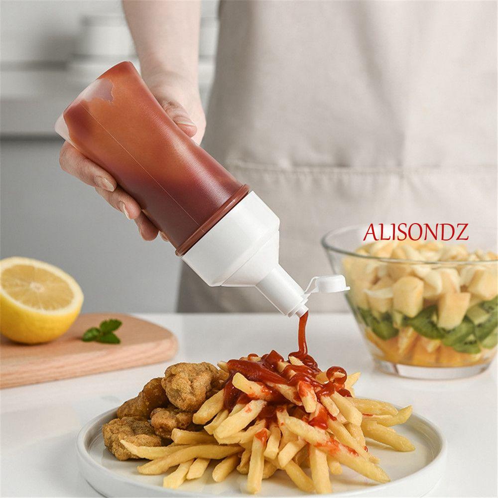 alisondz-250ml-squeeze-bottle-dust-proof-kitchen-gadget-ketchup-bottle-multi-purpose-condiment-dispenser-gravy-vinegar-for-honey-mustard-cruet-bottle-with-cap-sauces-container-multicolor