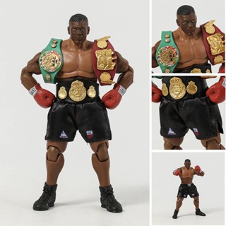 โมเดลฟิกเกอร์ PVC รูปพายุชกมวย Champion Mike Tyson ขนาด 1/12 ของเล่นสําหรับเด็ก