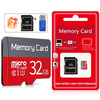 การ์ดหน่วยความจํา TF 8GB 16GB 64GB Class 10 Micro Flash 32GB 128GB 256GB 512GB cartao de memoria mini sd ความเร็วสูง สําหรับกล้องวงจรปิด MP4 MP3