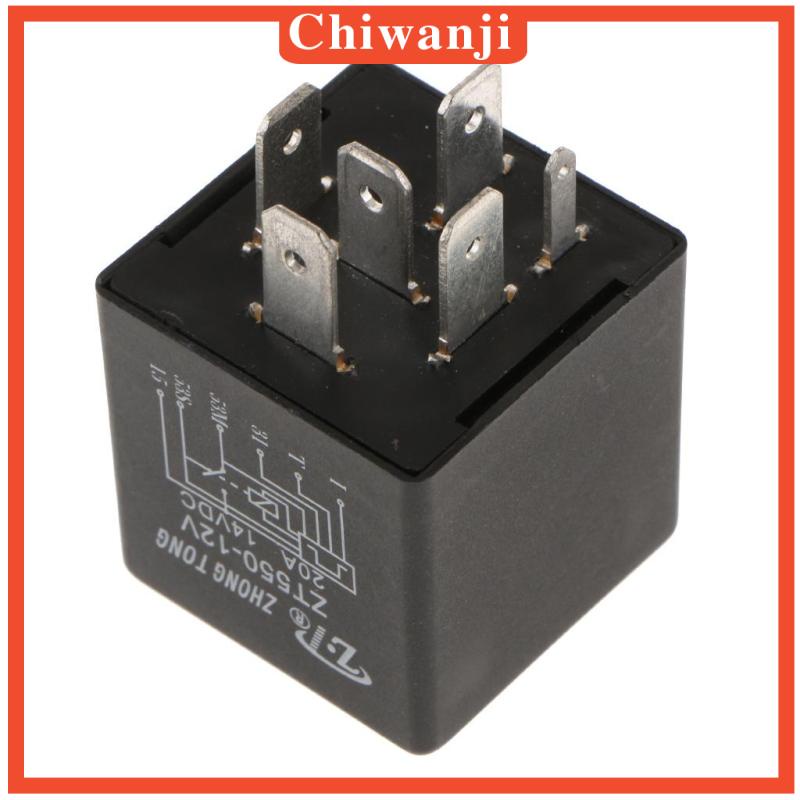 chiwanji-zt603-dc12v-20a-6pin-6p-รีเลย์ที่ปัดน้ําฝน-สวิตช์สูง