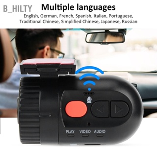 B_HILTY 1080HD Mini Car DVR Camera Capacitor Driving Recorder บันทึกลูปอัตโนมัติ