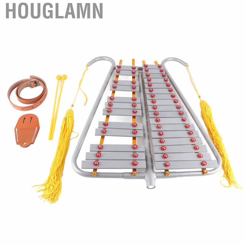Houglamn 27 Note Glockenspiel Percussion Kit Aluminum Alloy Set For