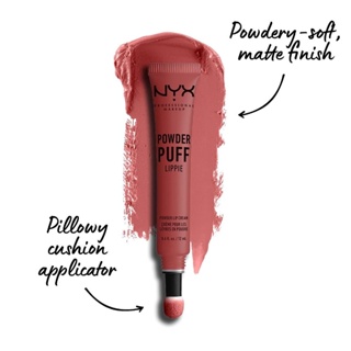 NYX Powder Puff Lippie Lip Cream - Liquid Lipstick(Teachers Pet)