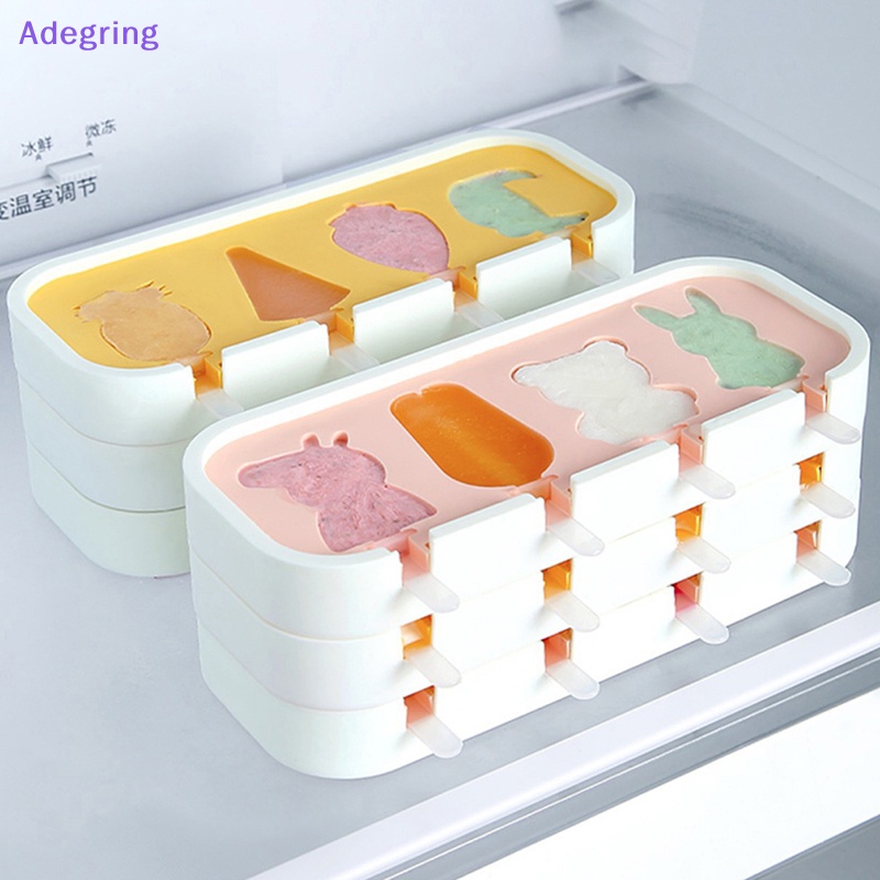 adegring-ถาดแม่พิมพ์ซิลิโคน-พร้อมฝาปิด-สําหรับทําไอศกรีม-ไอศกรีม-ไอศกรีม