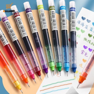 0.5 มม. ที่มีสีสัน ตรง หมึกเหลว ปากกาเจล / แห้งเร็ว วาดภาพ เขียน ลูกกลิ้ง ปากกา / อุปกรณ์เครื่องเขียน โรงเรียน