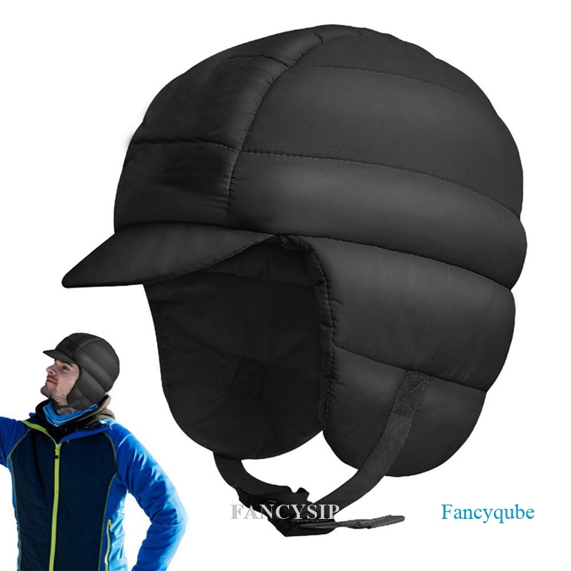 fancysip-หมวกฮู้ด-ปิดหู-กันน้ํา-กันลม-ให้ความอบอุ่น-เหมาะกับฤดูหนาว-สําหรับเดินป่า-เล่นสกี-ขี่จักรยาน