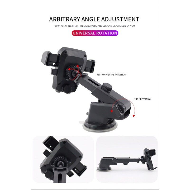 car-holder-ยี้ห้อxiangwu-ติดกระจกและคนโซนรถยนต์-รุ่น-c-2-สีดำ-phone-car-mount-holder-ส่งจากไทย-ที่วางโทรศัพท์ในรถยนต์