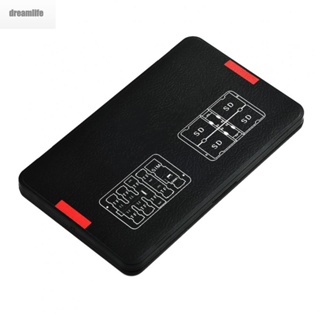 【DREAMLIFE】High Quality Multi 16-in-1 Slot Memory Card Multiple Sd 16 Slot Storage Case