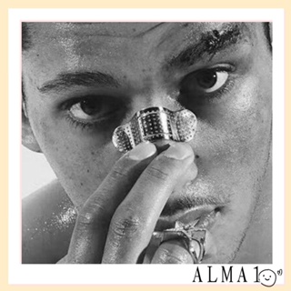♫ALMA♫ Accessories Nose Clip Women Men Clip-On Nose Ring Nose Cuff Nose Ring Cuffs Fashion Jewelry Clip-on Nose Ring Fake Nose Cuff Nightclub Non-Piercing