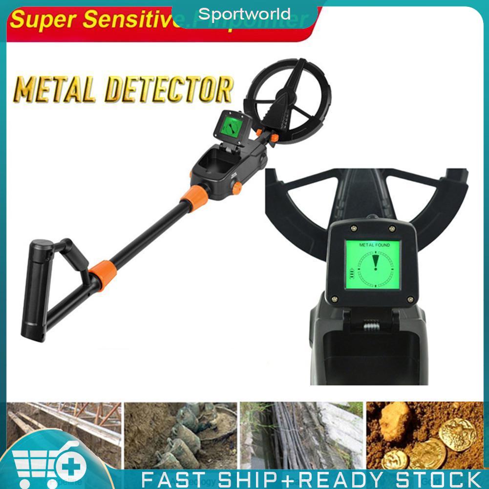 MD1008A LCD Underground Metal Detector Hunter Gold Digger Treasure ...