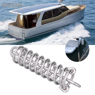 Aries306 11x405mm สแตนเลสสปริงโช้คอัพเรือ Anchor Dock Line Mooring Springs สำหรับเรือยอทช์เรือ