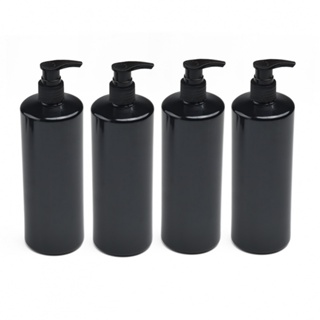 Bottles With Pump Cheap Gel Travel Clean Plastic 4PCS 17oz 500ml Container