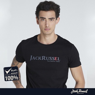 JACK RUSSEL เสื้อยืดคอกลม สไตล์ Grunge รุ่น TJ608 เสื้อยืดแจ็ครัสเซล