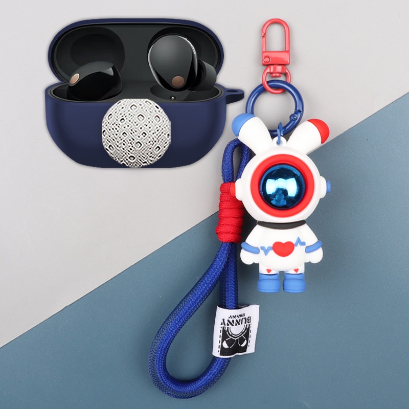 for-sony-wf-1000xm5-case-creative-astronaut-cute-dinosaur-keychain-pendant-sony-wf-1000xm5-silicone-soft-case-cute-piggy-burger-pendant-sony-wf-1000xm4-sony-linkbuds-s-cover-soft-case