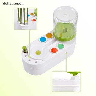 Delicatesun ขี้เกียจปากกาเครื่องซักผ้าแปรงทําความสะอาดทําความสะอาดการไหลเวียนของน้ําขัดไม่สกปรกมือทําความสะอาดเครื่องมือถังอบแห้งดี