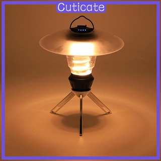 [CUTICATE] โคมไฟ LED 4 โหมด หรี่แสงได้ พร้อมขาตั้ง สําหรับตั้งแคมป์ เดินป่า ปาร์ตี้ กลางแจ้ง