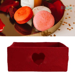 Blala กล่องขนม กล่องของขวัญ นํากลับมาใช้ใหม่ได้ ลายหัวใจ สีแดง สําหรับใส่ขนม วันวาเลนไทน์ ปาร์ตี้