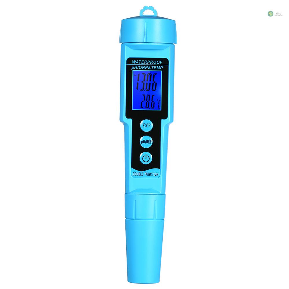 [พร้อมส่ง] เครื่องตรวจจับค่า pH ORP TEMP 3 in 1 หน้าจอ LCD ดิจิตอล อเนก ...