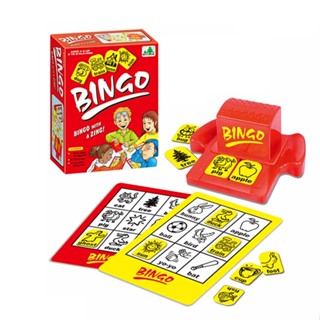 บิงโก เกมส์BINGO อุปกรณ์ครบเซ็ท เกมบิงโก เกมเพื่อการเรียนรู้เกี่ยวกับคำศัพท์  เกมส์บิงโก เกมส์ครอบครัว ในตำนาน