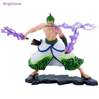 Brightstar โมเดลฟิกเกอร์ PVC รูปการ์ตูนอนิเมะ One Piece GK Roronoa Zoro ขนาด 20 ซม. สําหรับเก็บสะสม