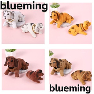 Blueming2 ตุ๊กตาสุนัขเขย่าหัว เครื่องประดับ สําหรับตกแต่งรถยนต์