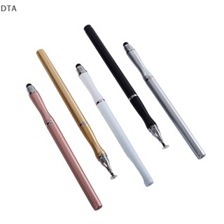 Dta 2 in 1 ปากกาสไตลัส สําหรับแท็บเล็ต โทรศัพท์มือถือ Android iOS ทัชสกรีน สําหรับ Apple Pencil 2 1 iPad Pen DT