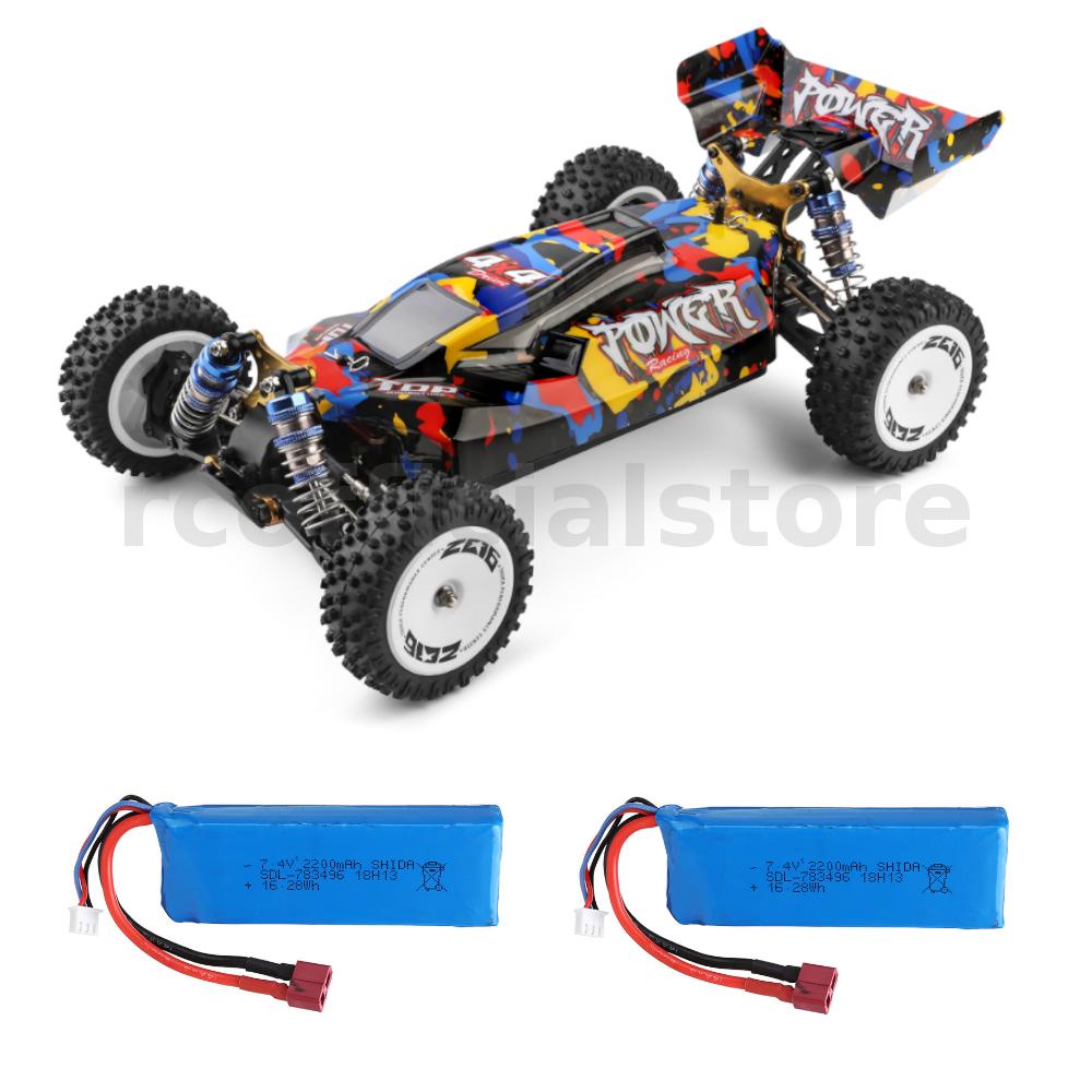 Wltoys 124007 โมเดลรถแข่งบังคับ ไร้แปรงถ่าน 1/12 2.4G 4WD 75 กม