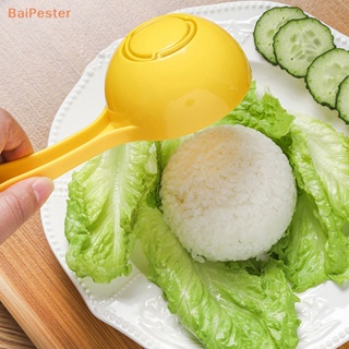 [BaiPester] แม่พิมพ์ตักข้าวปั้นซูชิ ข้าวปั้น ข้าวปั้น แบบครึ่งวงกลม ไม่ใหญ่ DIY อุปกรณ์ทําอาหาร ครัว เครื่องมือเบเกอรี่ 1 ชิ้น