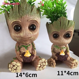 ไม้กระถางบราซิล Guardians of the Galaxy กระถางต้นไม้รูปต้นไม้ Groot ตุ๊กตาของขวัญวันเกิดห้องนั่งเล่นตกแต่งเดสก์ท็อป