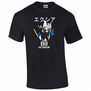 iGPrints Mobile Suit Gundam 00 Design Shirt TShirt T-Shirt (Black)_01