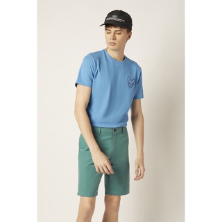 ESP เสื้อทีเชิ้ตลายเฟรนช์ชี่ ผู้ชาย สีน้ำเงิน | Frenchie T-Shirt | 3730