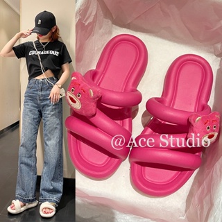 Ace Studio รองเท้าผู้หญิง รองเท้าแตะลิ่ม ผญ แฟชัน Beautiful สวย fashion รุ่นใหม่ B20H0VE 37Z230910