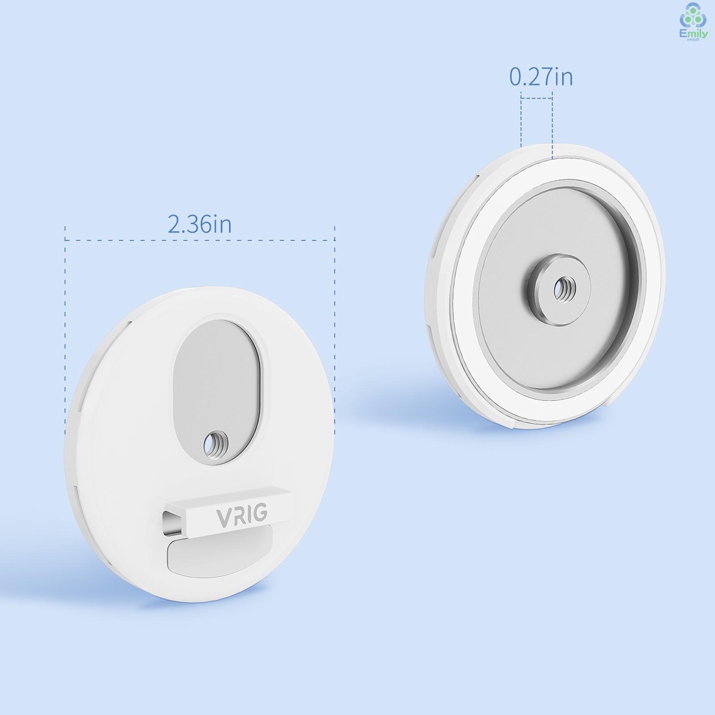vrig-mg-12-เมาท์ขาตั้งโทรศัพท์มือถือ-แบบแม่เหล็ก-พกพา-พร้อมเกลียว-1-4-นิ้ว-แบบเปลี่ยน-สําหรับ-iphone-12-13-14-series-m-19-มาใหม่
