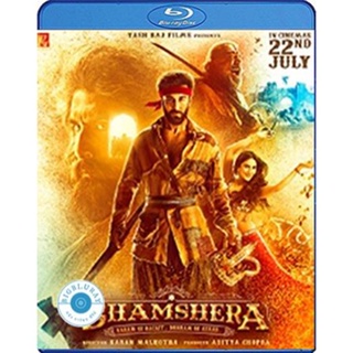 แผ่น Bluray หนังใหม่ Shamshera (2022) (เสียง Hindi | ซับ Eng/ไทย) หนัง บลูเรย์