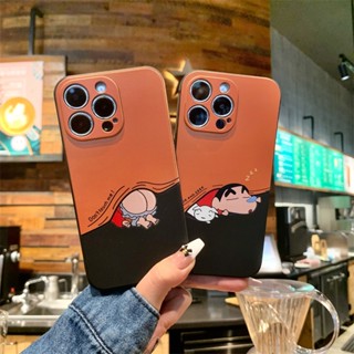 เคสโทรศัพท์มือถือแบบนิ่ม ลายการ์ตูนชินจัง สําหรับ OPPO A78 5G A16K A1K A16E F5 F7 F9 F11 PRO F1S K3 R15 R17 PRO R9 F1 R9S PLUS A73 A37 A71 A83 MF181T