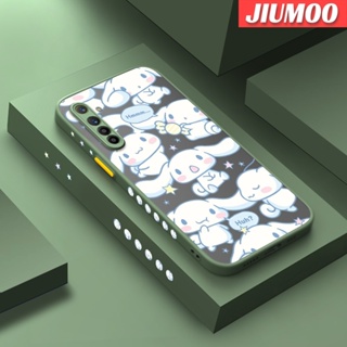 เคสโทรศัพท์มือถือ ซิลิโคนใส ขอบสี่เหลี่ยม กันกระแทก ลาย Sanrio Cinnamoroll น่ารัก สําหรับ Realme XT Realme X2