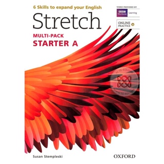 Bundanjai (หนังสือ) Stretch Starter Multi-Pack A : Students Book and Workbook (P)
