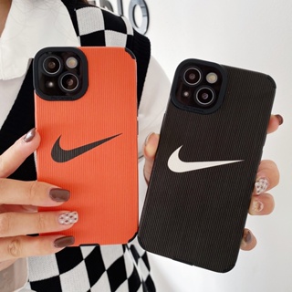 Nike เคสโทรศัพท์มือถือแบบนิ่ม TPU กันกระแทก กันรอยกล้อง ลาย Nike สําหรับ iPhone 14 Pro Max 13 12 11 Pro X XS XR 7 8 Plus SE