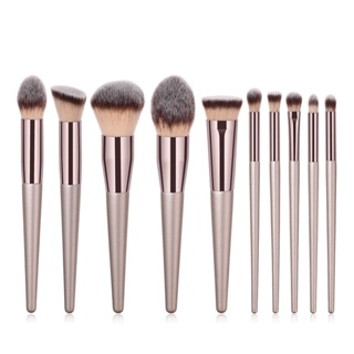 เซ็ตแปรงแต่งหน้า(เกรดA+) Make up brush set เซต10ชิ้น แปรงปัดแก้ม แปรงไฮไลท์ แปลงแต่งหน้า