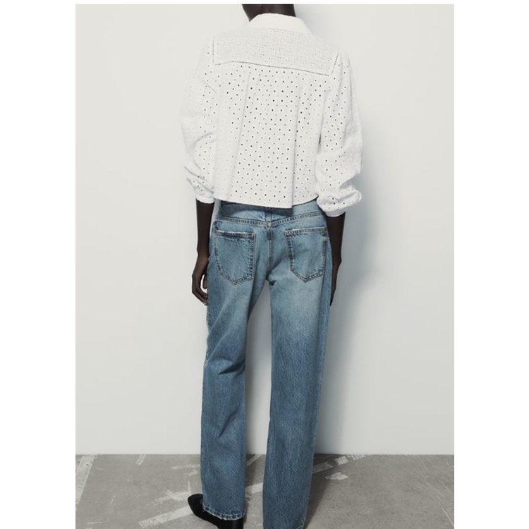 zara-เสื้อเชิ้ตแขนยาว-คอปก-ปักลาย-ฉลุลาย-เข้ากับทุกการแต่งกาย-แฟชั่นฤดูร้อน-สไตล์ฝรั่งเศส-237640916